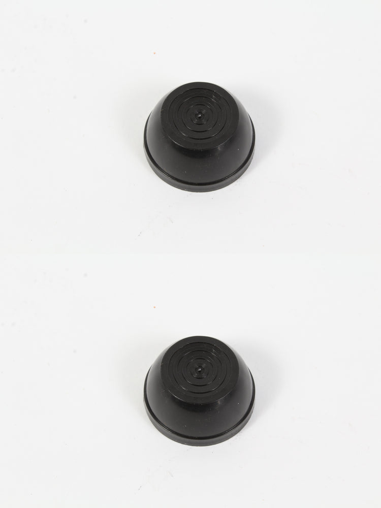 2 Pack Genuine Agri-Fab 48499 Hub Cap Black 5/8" Pushnut Style