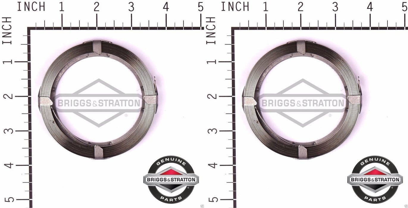 2 Pack Genuine Briggs & Stratton 490179 Recoil Starter Spring OEM