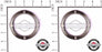 2 Pack Genuine Briggs & Stratton 490179 Recoil Starter Spring OEM