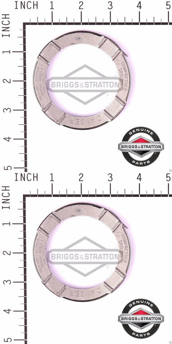 2 Pack Genuine Briggs & Stratton 490179 Recoil Starter Spring OEM