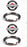 2 Pack Genuine Briggs & Stratton 490179 Recoil Starter Spring OEM