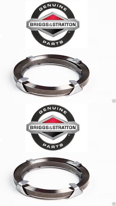 2 Pack Genuine Briggs & Stratton 490179 Recoil Starter Spring OEM