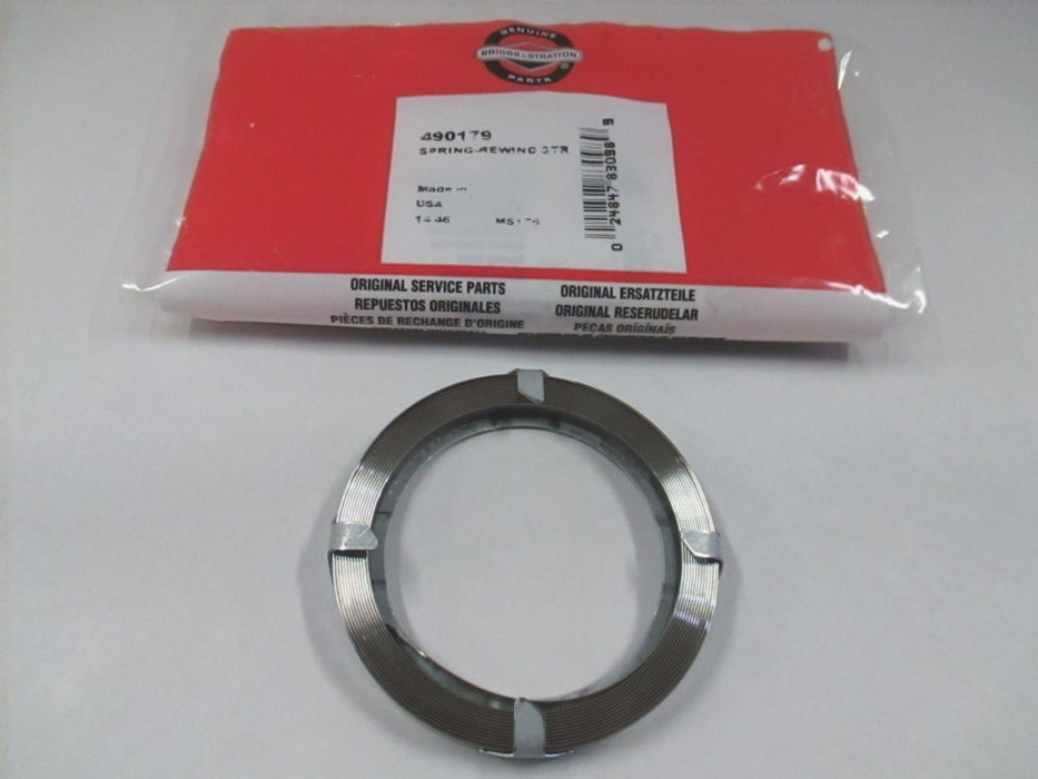 Genuine Briggs & Stratton 490179 Recoil Starter Spring OEM