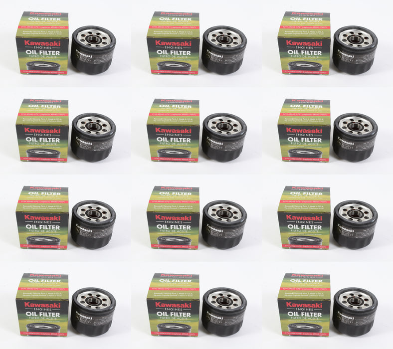 12 Pack Genuine Kawasaki 49065-0721 Oil Filter Fits 49065-7007 OEM —  Powered By Moyer