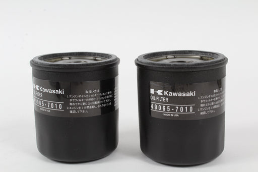 2 Pack Genuine Kawasaki 49065-7010 Oil Filter OEM