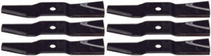 6 Pack Oregon 492-726 Mulching Blade 16-1/4"