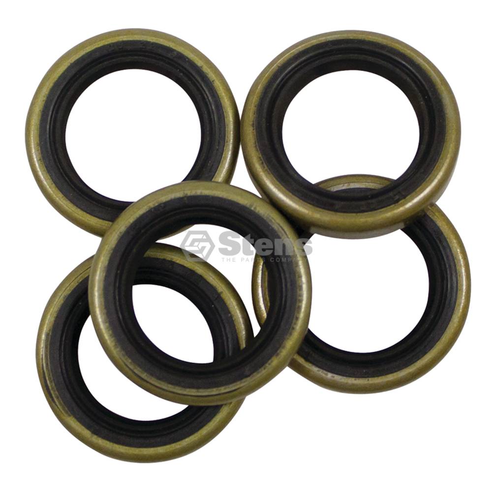 Pack of 5 Oil Seals For Stihl 9640-003-1560 066 MS261 MS341 MS441 MS650 MS661