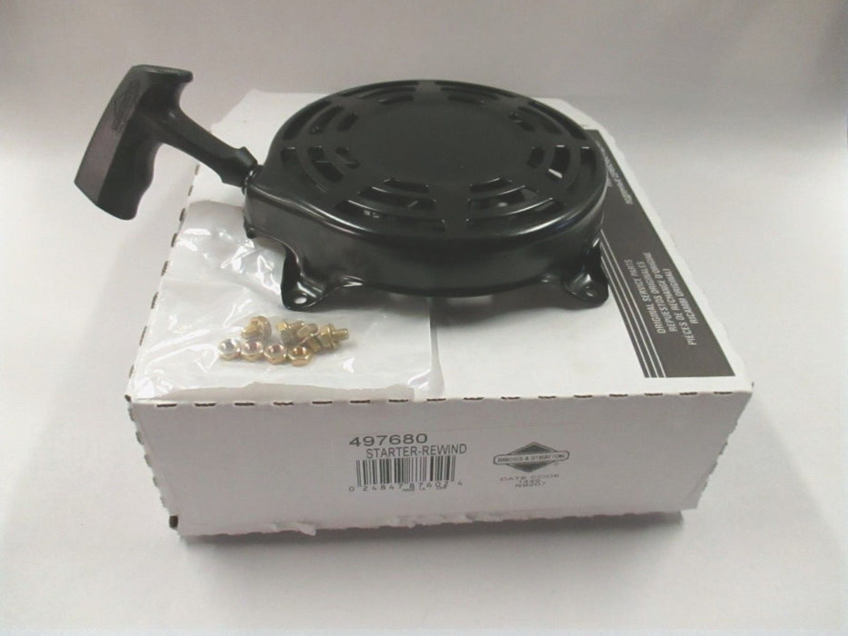 Genuine Briggs & Stratton 497680 Recoil Starter Assembly OEM