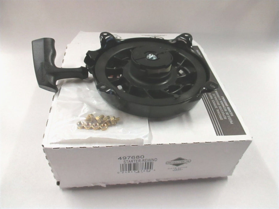 Genuine Briggs & Stratton 497680 Recoil Starter Assembly OEM