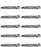 10 PK Lawnmower Blade Fits Mountfield M4358 M6991 Empress M3 M4