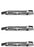 3 PK Lawnmower Blade Fits Mountfield M4358 M6991 Empress M3 M4