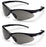 2 PK Husqvarna 501234509 Torque Safety Glasses Half Frame Smoke Lens Black Frame