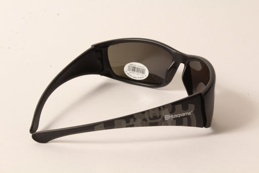 Husqvarna 501234512 Freestyle Safety Glasses Matte Black Frame Fire Mirror Lens