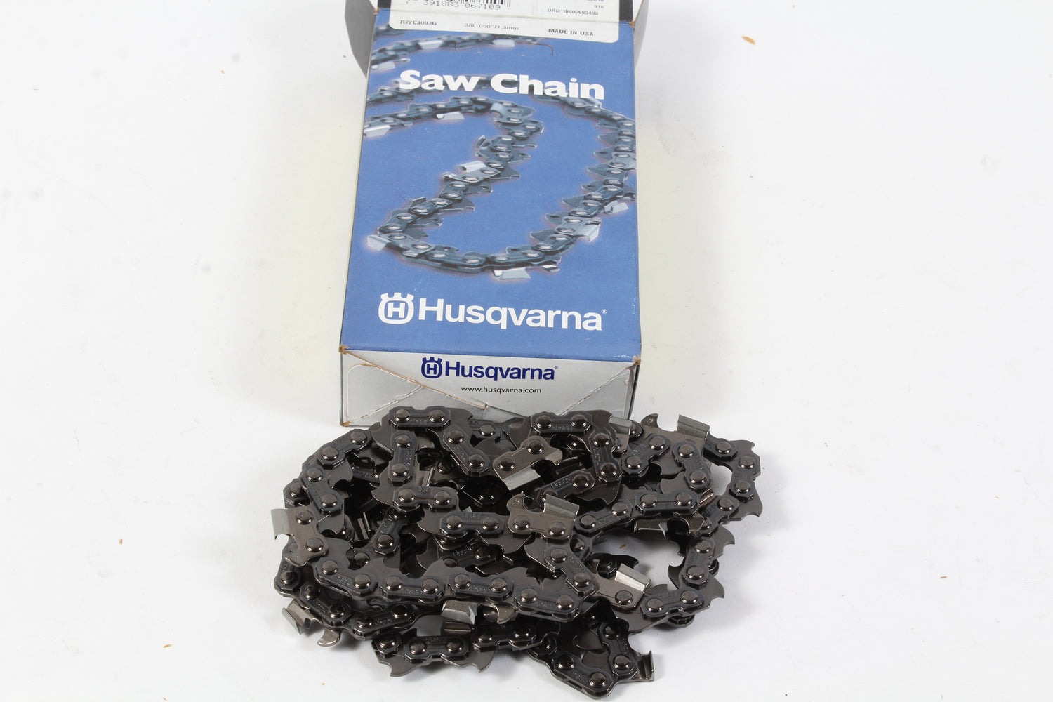 Genuine Husqvarna 501846793 28" 3/8" .050 93 DL H82 Saw Chain Loop