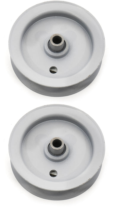 2 Pack SureFit 504-00650 Idler Pulley For 707570YP 2-7717 MTD 756-0643A 956-0437