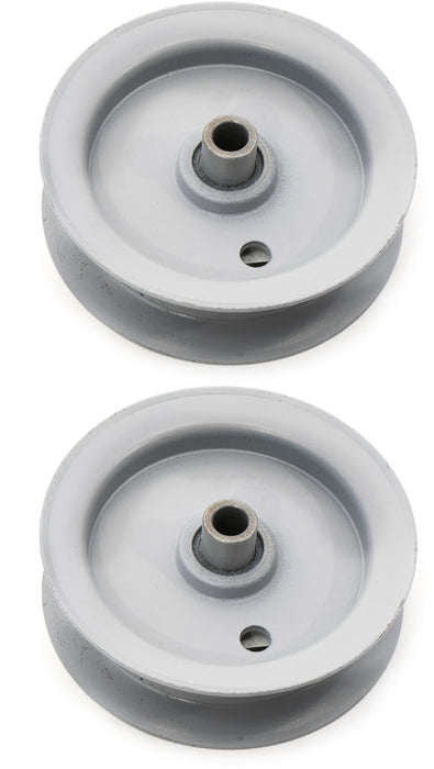 2 Pack SureFit 504-00650 Idler Pulley For 707570YP 2-7717 MTD 756-0643A 956-0437