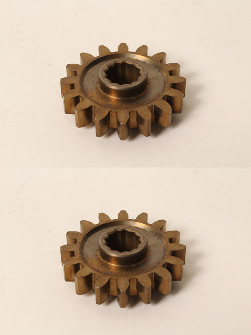 2 PK Deck Drive Gear For Husqvarna 587934801 TC142 TC238 TC239T TC242 TC342