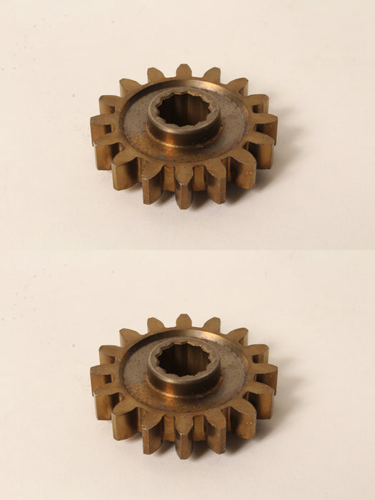 2 PK Deck Drive Gear For Husqvarna 587934801 TC142 TC238 TC239T TC242 TC342