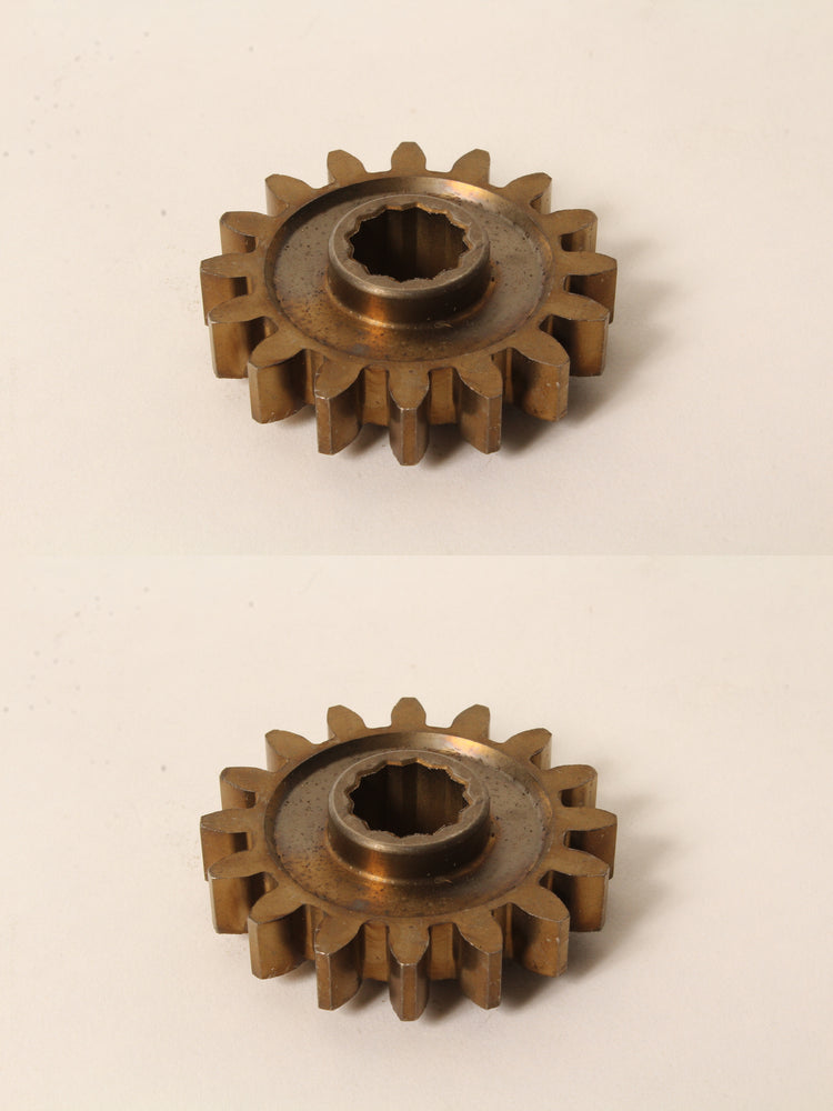 2 PK Deck Drive Gear For Husqvarna 587934801 TC142 TC238 TC239T TC242 TC342