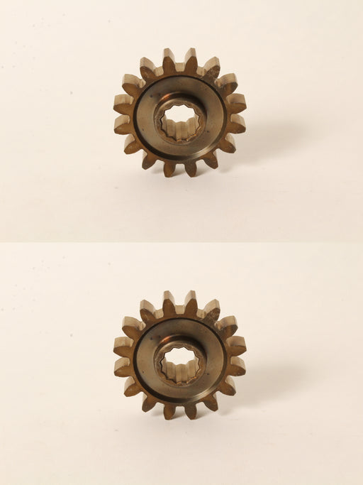 2 PK Deck Drive Gear For Husqvarna 587934801 TC142 TC238 TC239T TC242 TC342