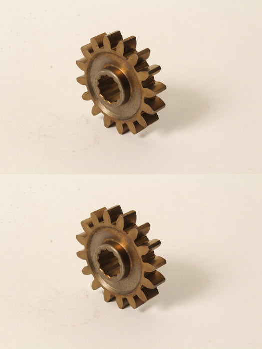 2 PK Deck Drive Gear For Husqvarna 587934801 TC142 TC238 TC239T TC242 TC342