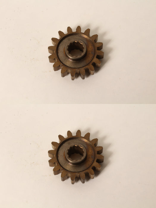 2 PK Deck Drive Gear For Husqvarna 587934801 TC142 TC238 TC239T TC242 TC342