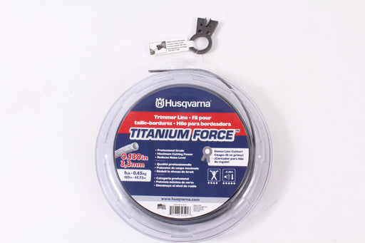 Husqvarna 505031610 Commercial Grade Titanium Force .130" 1lb Trimmer Line Spool
