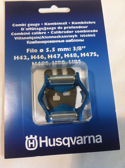 Husqvarna 505243501 Combo Swedish Roller Guide for 3/8" Pitch Chainsaw Chain