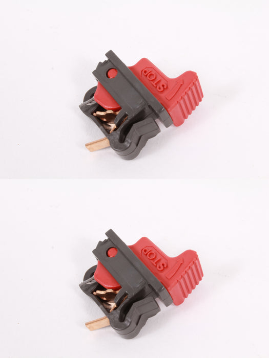 2 Pack OEM Husqvarna 506318604 Stop Switch For K750 K760 K960 K1250 506318602