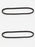 2 Pack V Belt For Ariens 07205600 07210900 MTD 954-0104 954-0177 Bolens 171-9203
