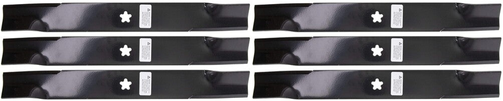 6 PK Husqvarna 510417901 Blade Fits Dixon Kodiak SE Ram Ultra MZT61 MZ6128 PZT60