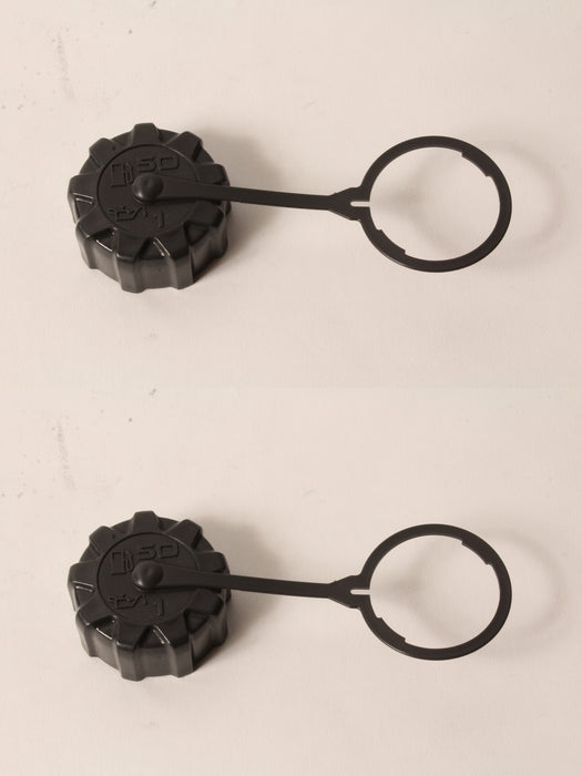 2 Pack Genuine Kawasaki 51048-2083 Fuel Tank Cap with Tether ASM OEM