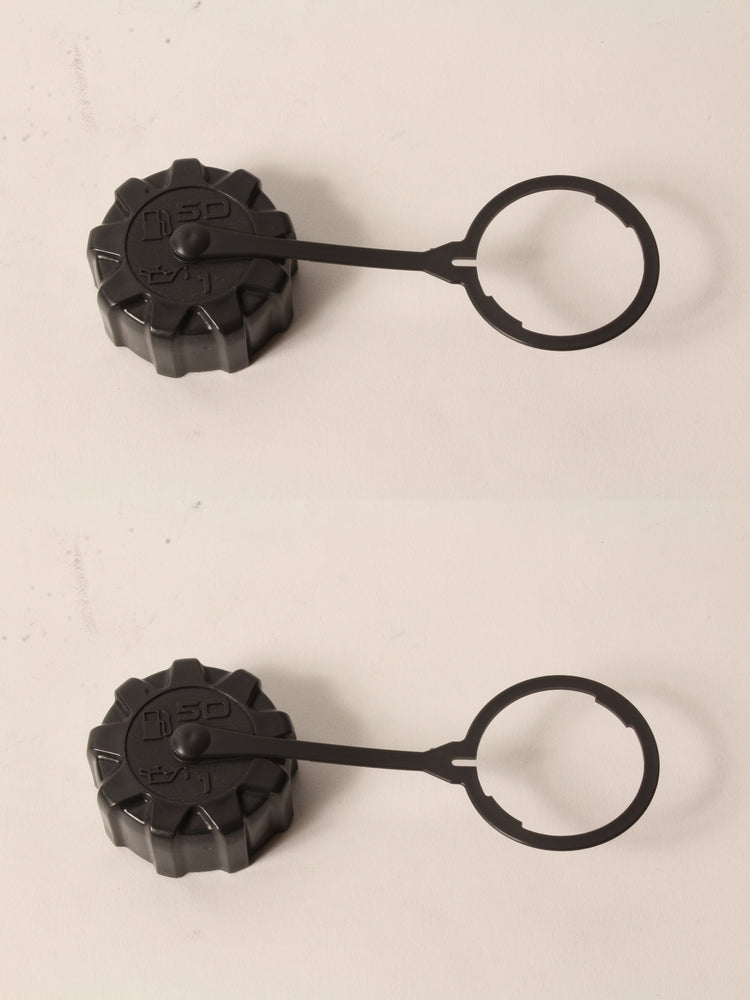 2 Pack Genuine Kawasaki 51048-2083 Fuel Tank Cap with Tether ASM OEM