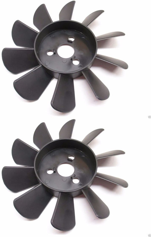 2 Pack Genuine Hydro Gear 51230 7" 10 Blade Transmission Fan OEM