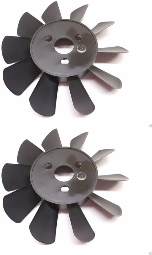 2 Pack Genuine Hydro Gear 51230 7" 10 Blade Transmission Fan OEM