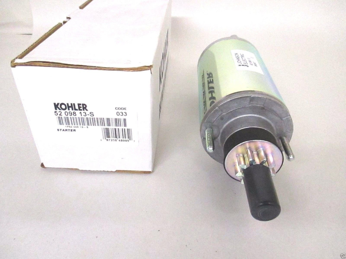 Genuine Kohler 52-098-13-S Electric Starter Fits M18 M20 KT19 KT21 KT161 KT181