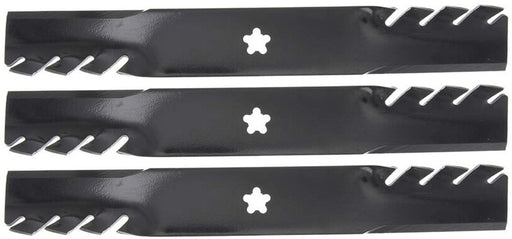 3 Pack Genuine Husqvarna 521981501 Gator Mulching Mower Blade Fits MZ5225 52" ZT