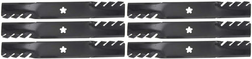 6 Pack Genuine Husqvarna 521981501 Gator Mulching Mower Blade Fits MZ5225 52" ZT