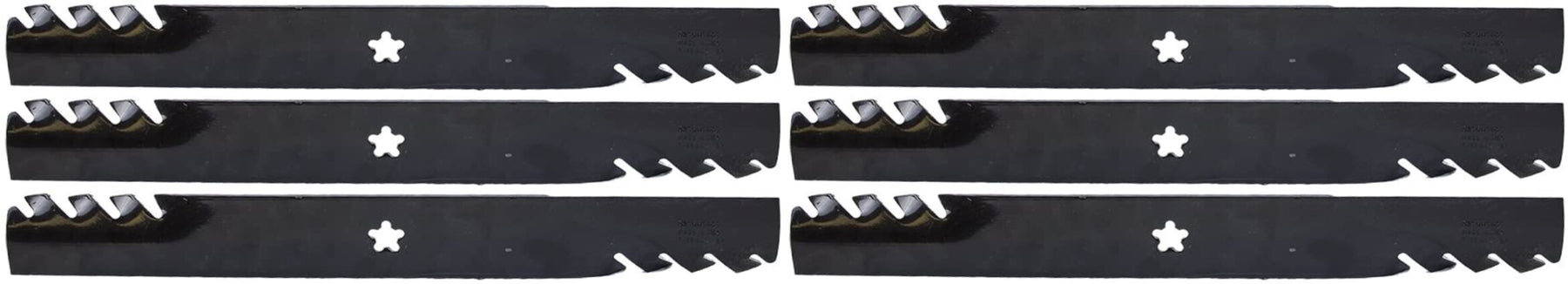 6 Pack Genuine Husqvarna 521981601 Reaper Blade 21" EZ5224 EZ6124 MZ61 MZ6125