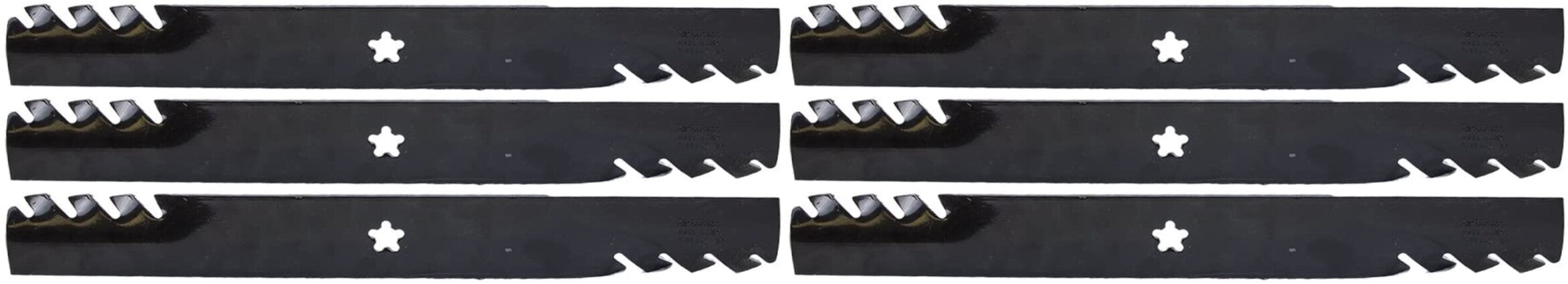 6 Pack Genuine Husqvarna 521981601 Reaper Blade 21" EZ5224 EZ6124 MZ61 MZ6125