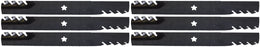 6 Pack Genuine Husqvarna 521981601 Reaper Blade 21" EZ5224 EZ6124 MZ61 MZ6125