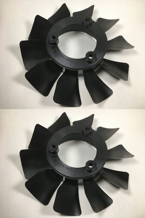 2 PK Genuine Hydro Gear 52901 Transmission Fan 7" 10 Blade OEM