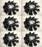 6 PK Genuine Hydro Gear 52901 Transmission Fan 7" 10 Blade OEM