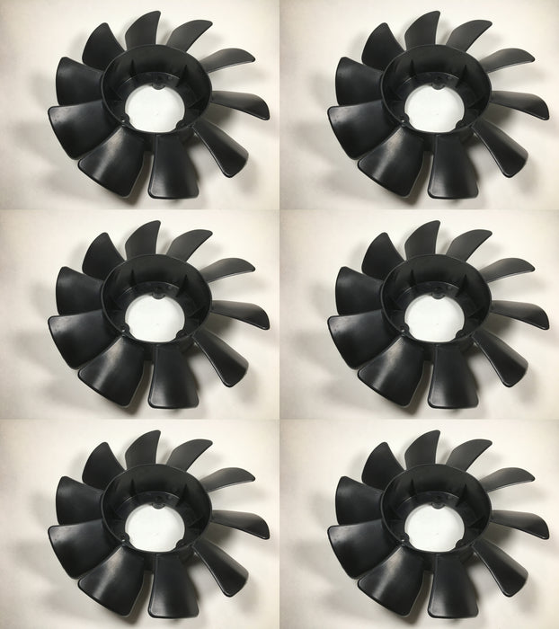 6 PK Genuine Hydro Gear 52901 Transmission Fan 7" 10 Blade OEM