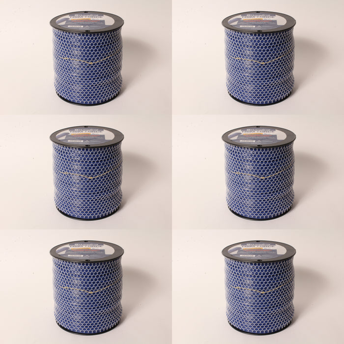 6 PK Husqvarna 529337504 Trim Force Square Trimmer Line 5lb 1427' Spool .095"