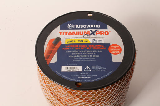 Husqvarna 529337613 Titanium XPro Round Trimmer Line 1168' 5lb Spool .105"