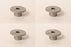 4 PK Genuine Husqvarna 529496301 Front Axle Bushing Fits 532194737