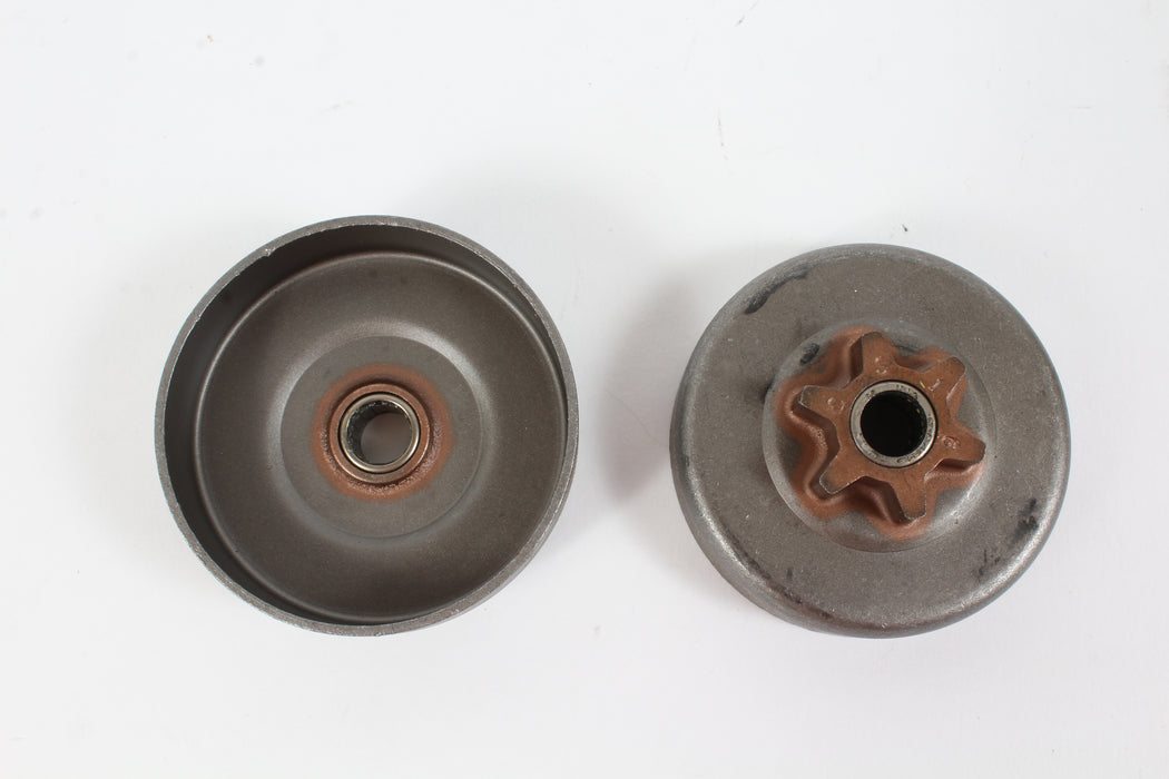 2 Pack OEM Husqvarna 530047061 Clutch Drum Fits 136 137 141 142 240 36 Poulan