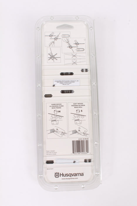 Genuine Husqvarna 531300082 .325" Pixel Chainsaw Chain File Kit OEM