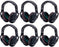 6 PK Husqvarna 531300089 Lightweight Flexible Padded Headband Hearing Protectors